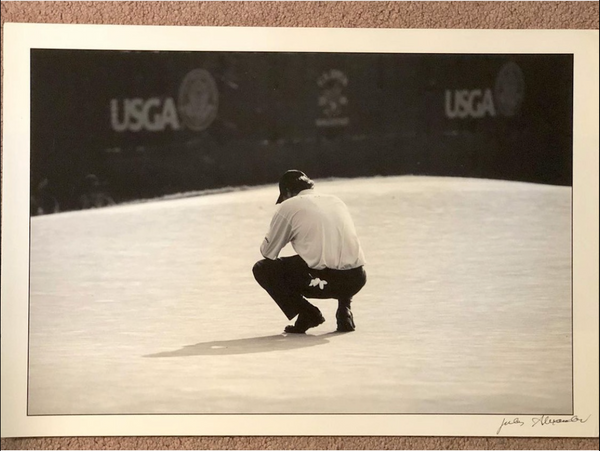 Phil Mickelson Speechless 2006 US Open (Jules Signature Included)